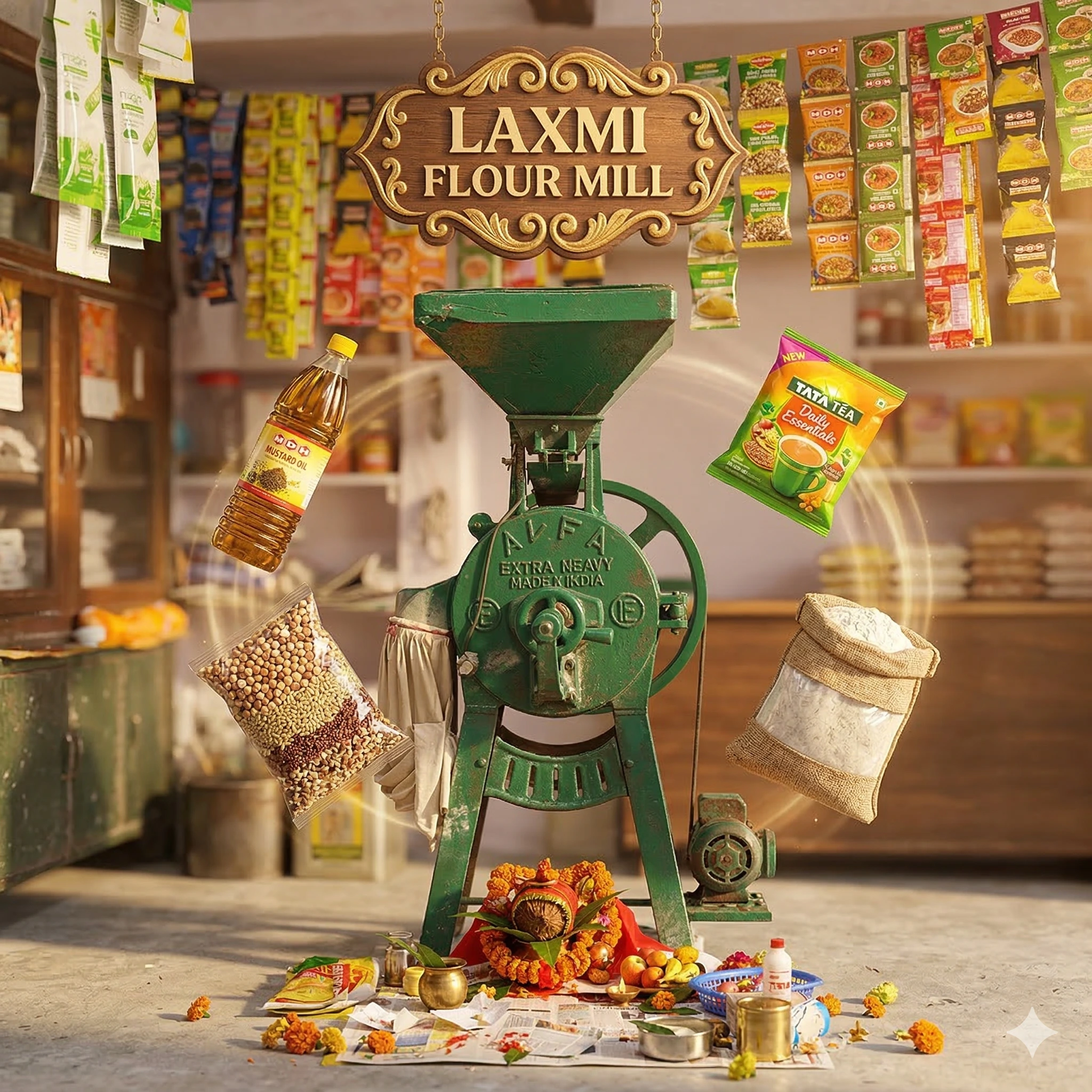 Laxmi Flour Mill - Multigrain Atta